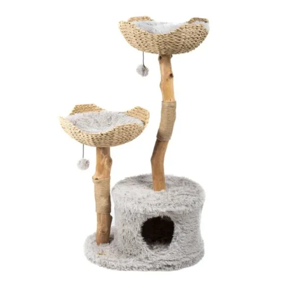 Custom Real Wood Cat Tree - Picture 8 of 10